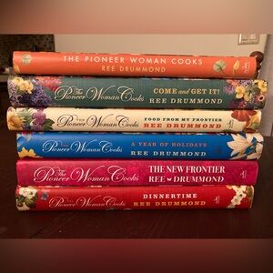 Pioneer Woman Cookbooks - set of 6